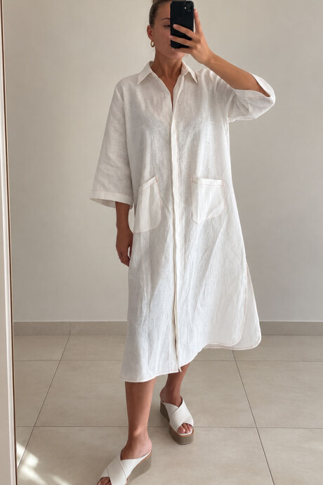 Vestido serena Blanco