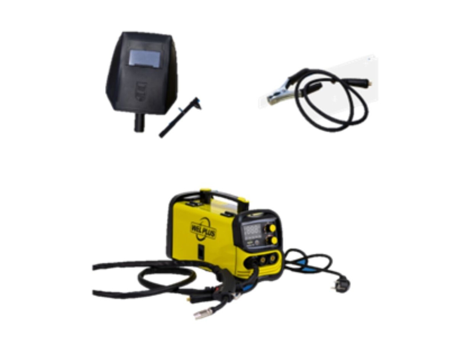 SOLDADORA MIG INVERTER 130AMP WELPLUS GAS/NOGAS 