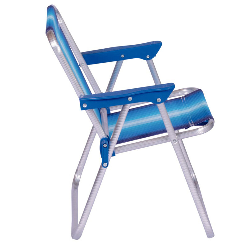 Silla Infantil Alta Aluminio AZUL