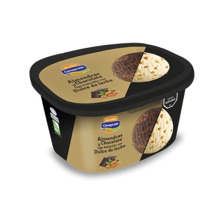 Helado Conaprole Sinfonía almendrado y choco hol. dulce de leche 2 l Helado Conaprole Sinfonía almendrado y choco hol. dulce de leche 2 l