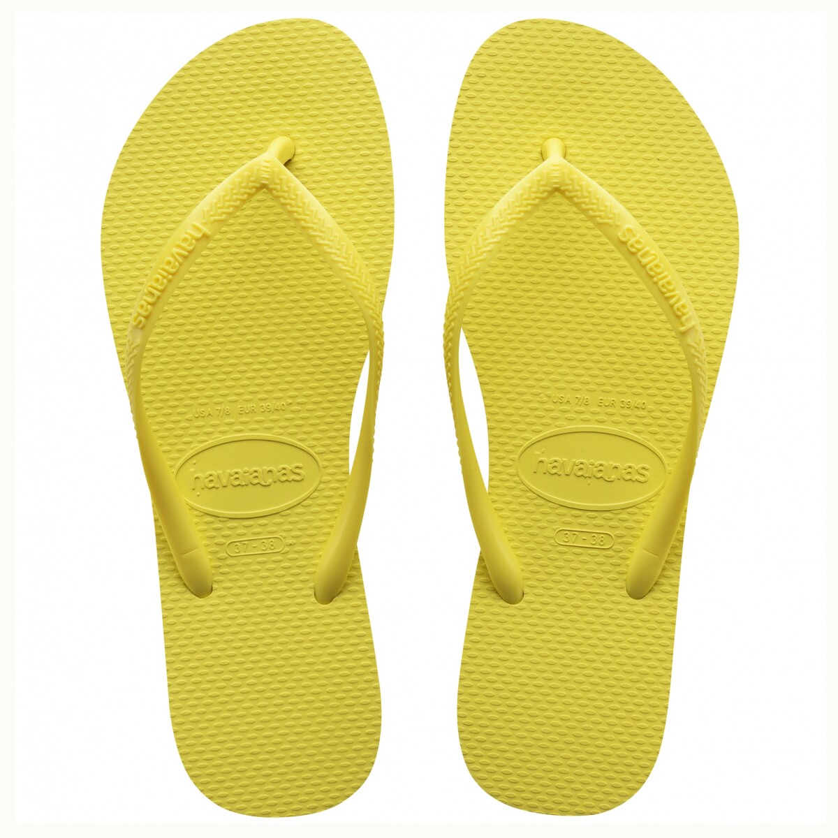 Sandalias de Mujer Havaianas Havaiana SLIM Havaianas - Amarillo 