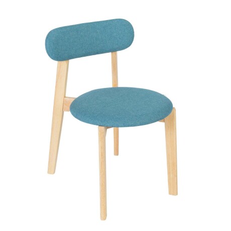 JUEGO DE COMEDOR MADERA NATURAL-BEIGE SKY