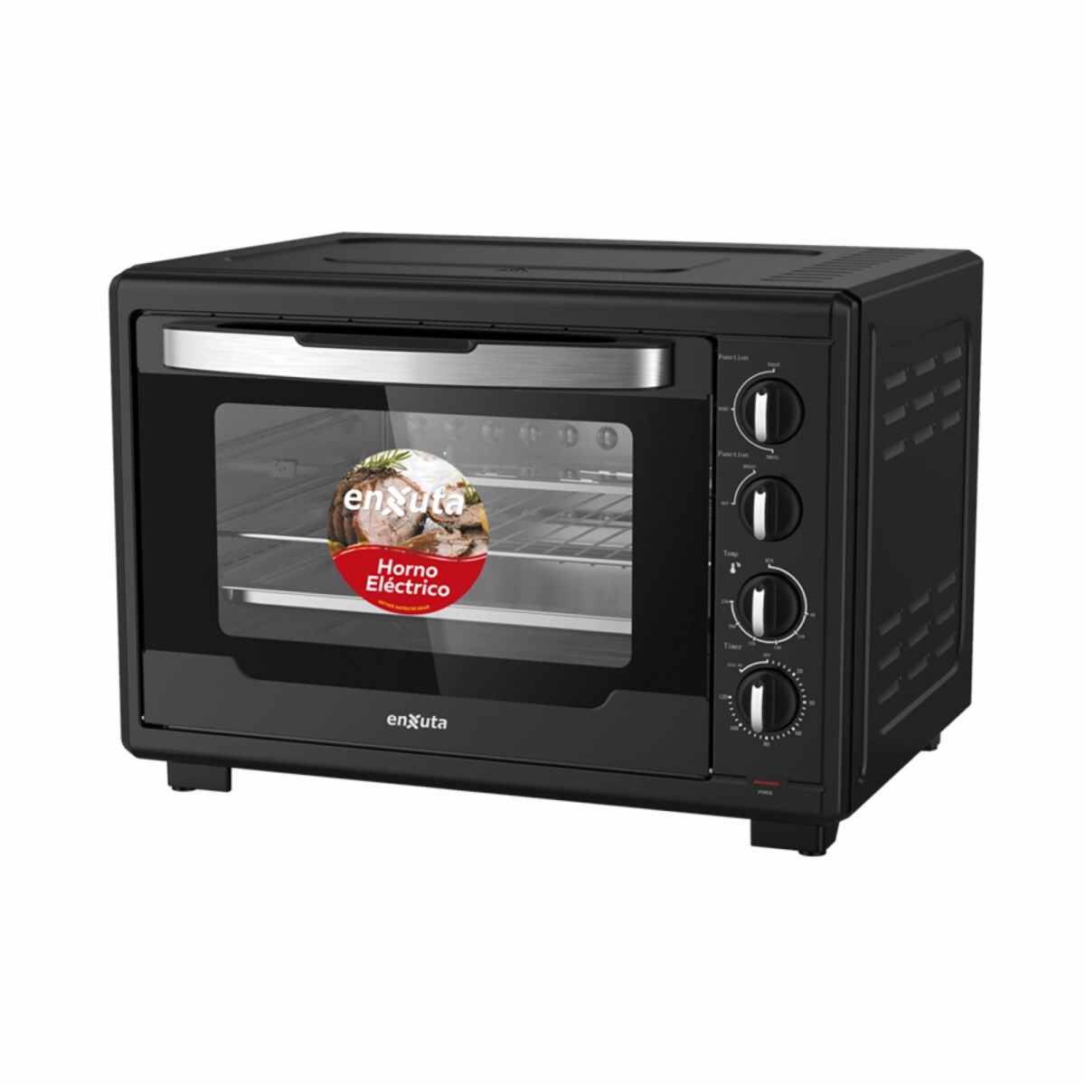 Horno Eléctrico ENXUTA HENX055N 2000W Capacidad 55L 