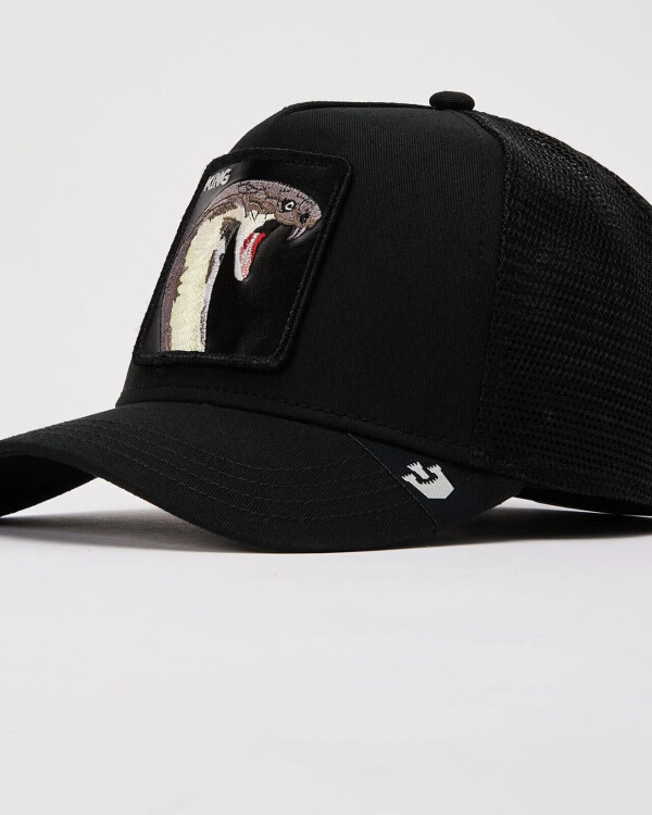 Gorra Goorin Bros Trucker Baseball - The King Cobra Negro