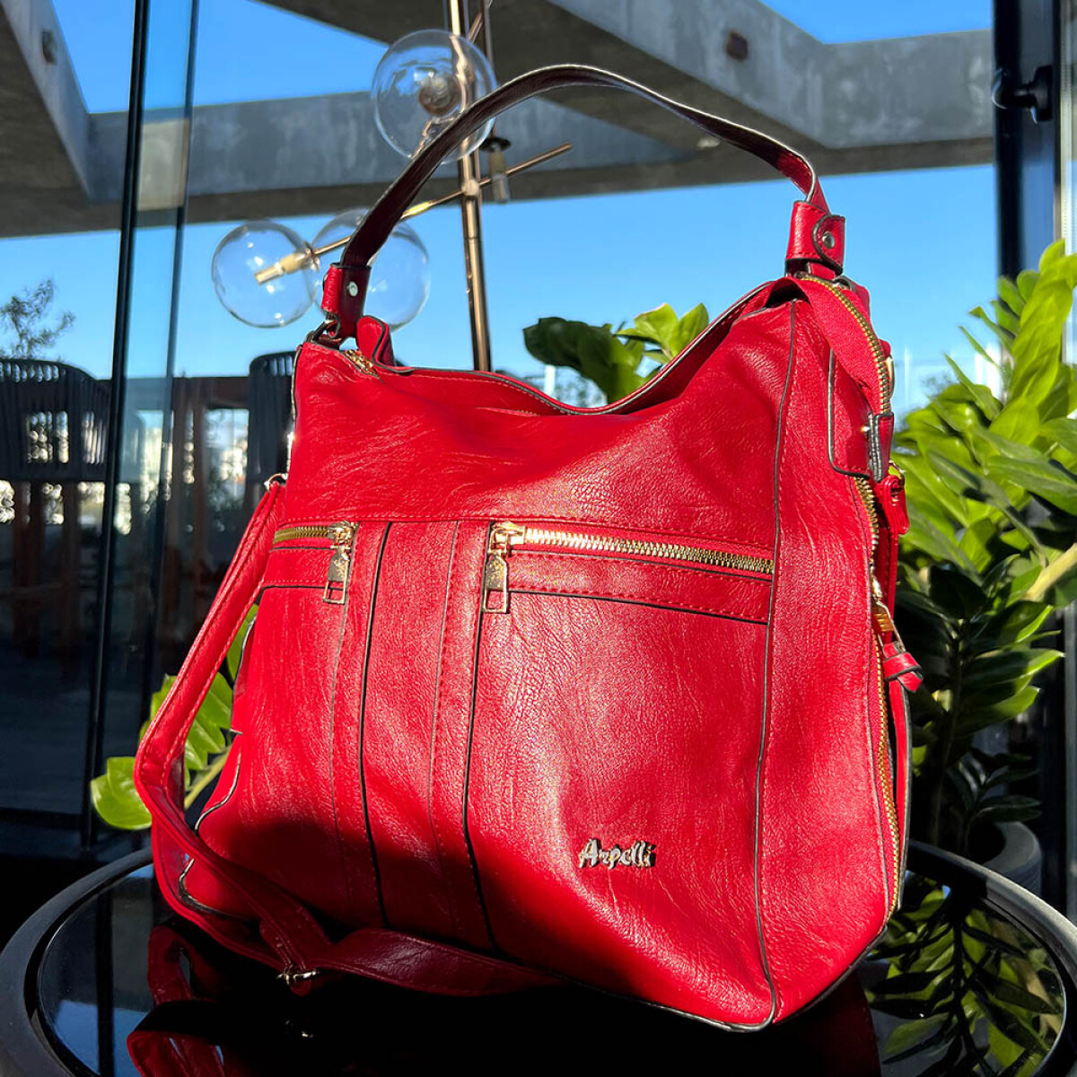 Cartera Rocky - Rojo 