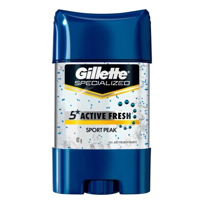 Desodorante Gel Gillette Antitranspirante Sport Peak 82 Grs. Desodorante Gel Gillette Antitranspirante Sport Peak 82 Grs.