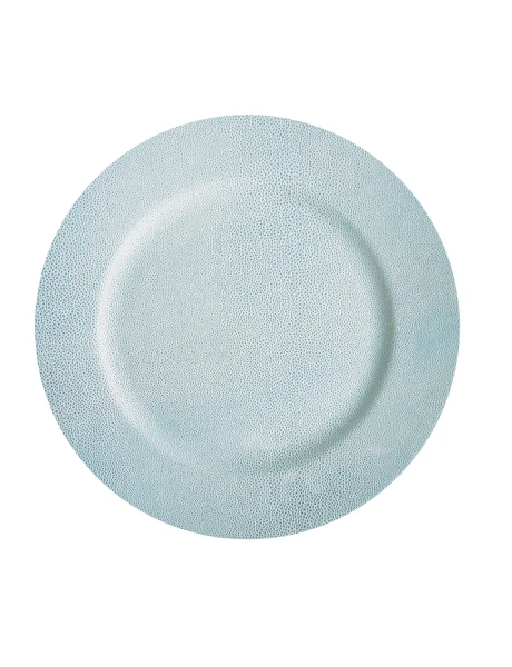 PLATO DE SITIO 33CM TEXTURA PU CELESTE PLATO DE SITIO 33CM TEXTURA PU CELESTE