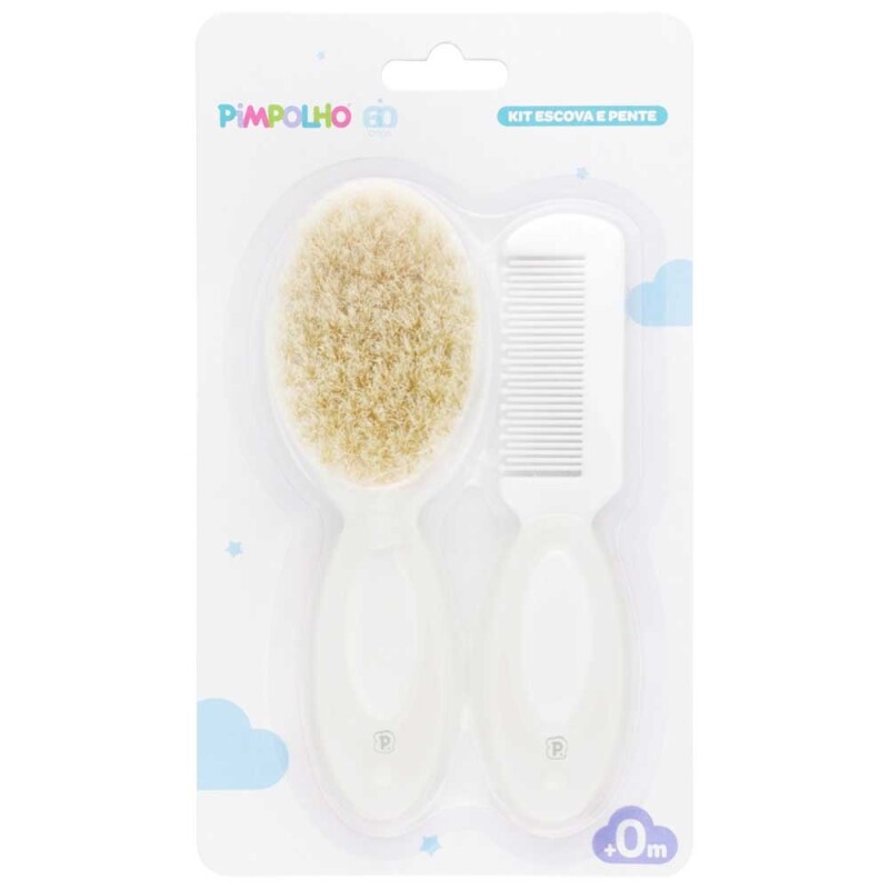 Set Peine Y Cepillo De Cerdas Naturales Pimpolho Set Peine Y Cepillo De Cerdas Naturales Pimpolho