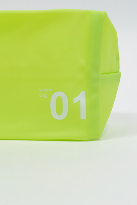 Neceser Impermeable Verde Manzana