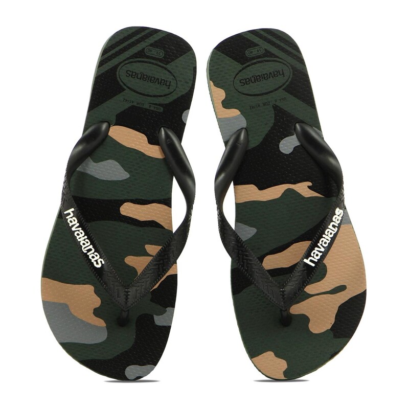 Havaianas Ojota Top Camu Negro-verde