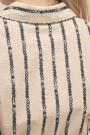 ANGIE DRESS Floral Stripe
