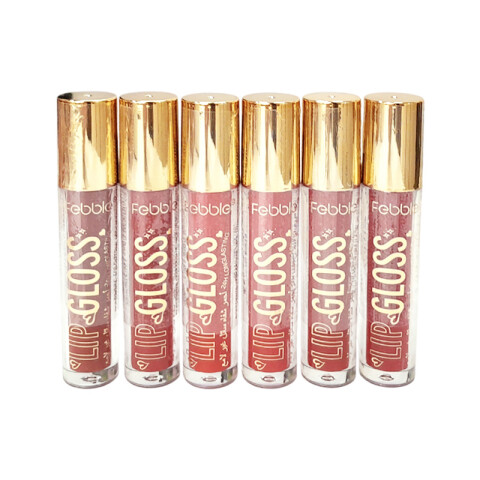 FEBBLE Brillo de labios 6 tonos Febble Brillo De Labios 6 Tonos