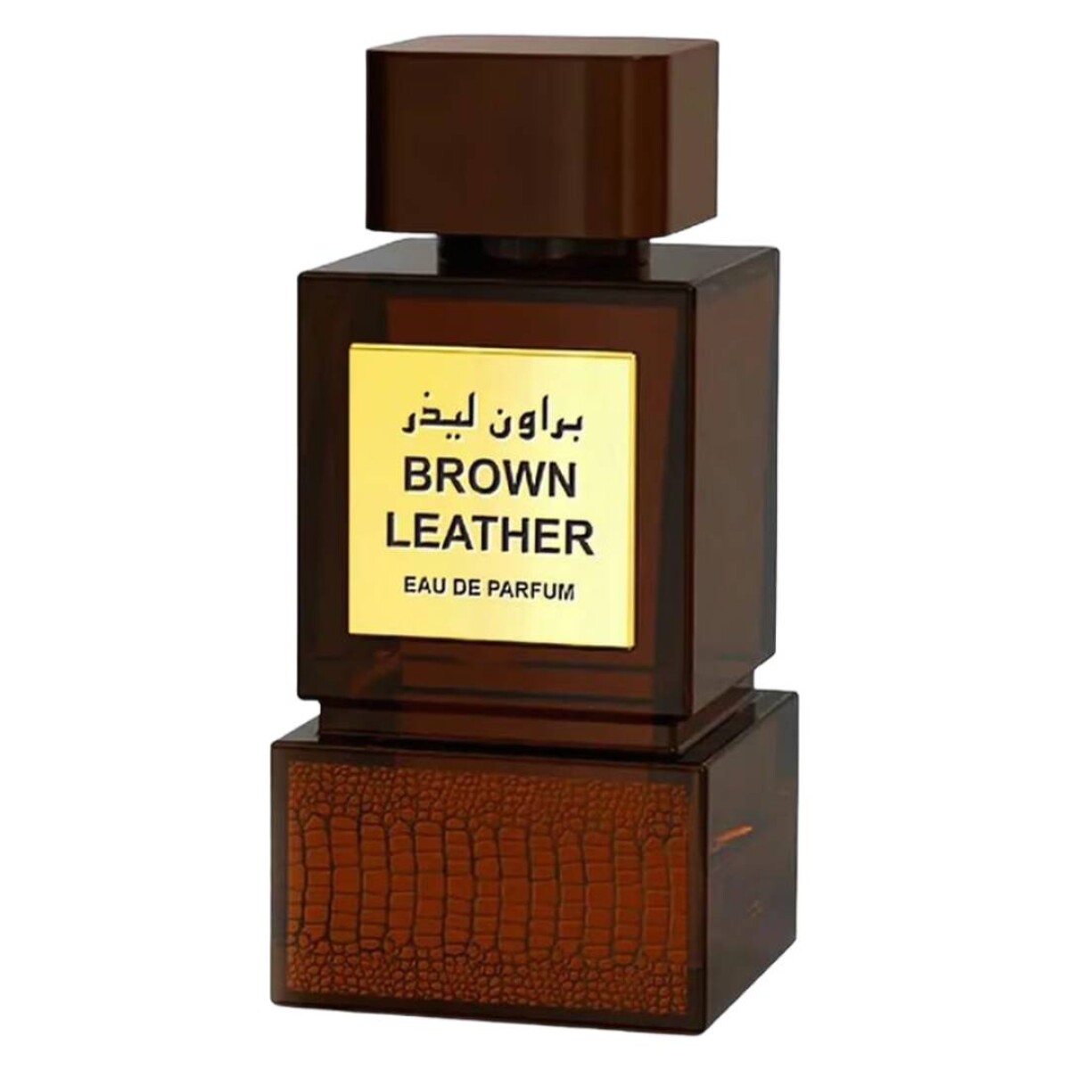 Fragancia Masculina Arabe Milestone Brown Leather - 100 ml 