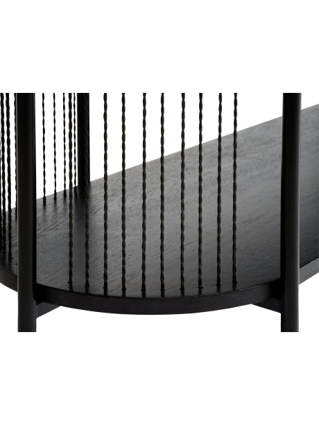 Mueble TV SNESLEV 1 estante negro Mueble TV SNESLEV 1 estante negro