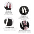 Pack x3 Mochila Kawaii Impermeable Usb Multuso Resistente Variante Color Negro