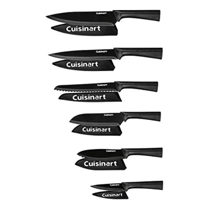 Juego de 6 Cuchillos c/estuches Advantage Acero Inox - Negro C55-12PMB Juego de 6 Cuchillos c/estuches Advantage Acero Inox - Negro C55-12PMB