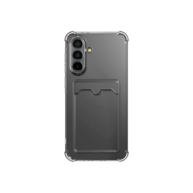 Protector para Samsung Galaxy A37 con porta tarjeta transparente Protector Para Samsung Galaxy A37 Con Porta Tarjeta Transparente