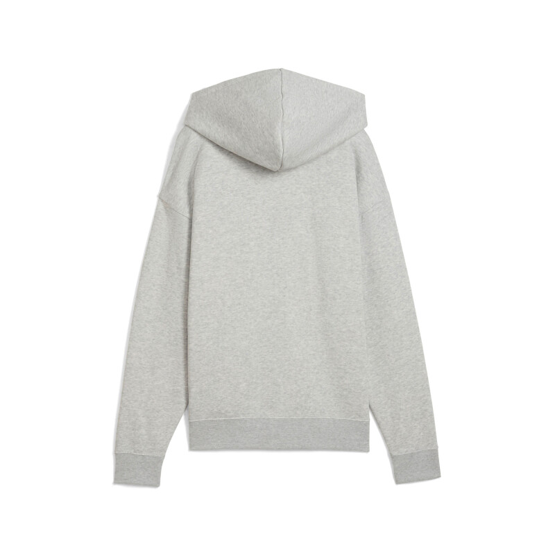Abrigo ESS Small Nº1 Logo Comf. Full Zip Hoodie de Mujer Gris