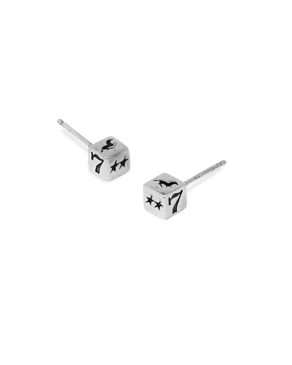 Dice Stud Earrings 