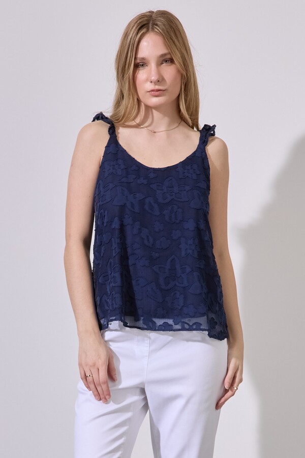 Blusa Gasa Labrada AZUL