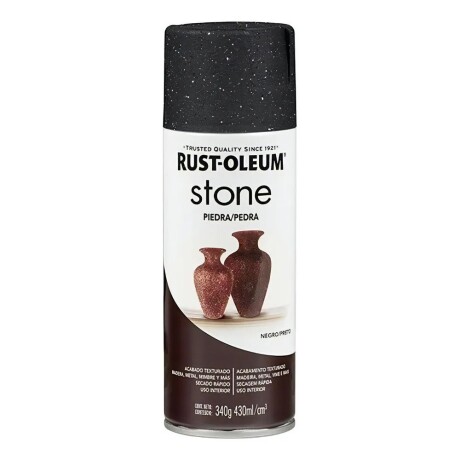 Pintura Aerosol Rust-Oleum Efecto Piedra Texturado Negro Pintura Aerosol Rust-Oleum Efecto Piedra Texturado Negro