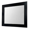 Espejo marco de madera negro - 1.00mts x 90cms - PRODUCTO CON DETALLES - Espejo marco de madera negro - 1.00mts x 90cms - PRODUCTO CON DETALLES -