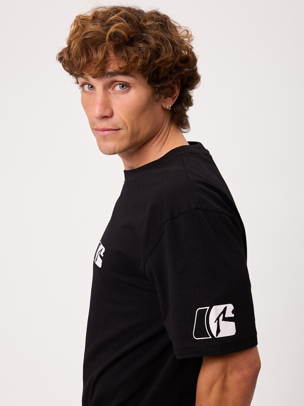 T-SHIRT AOPPA RUSTY Negro