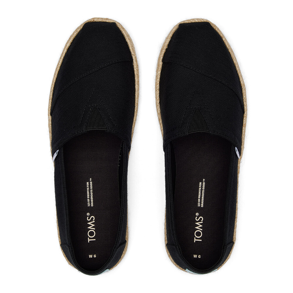 Alpargatas Rcl Ct Slb Alrope Esp Mujer Black