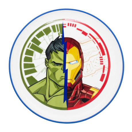 Plato Plástico Avengers Plato Plástico Avengers