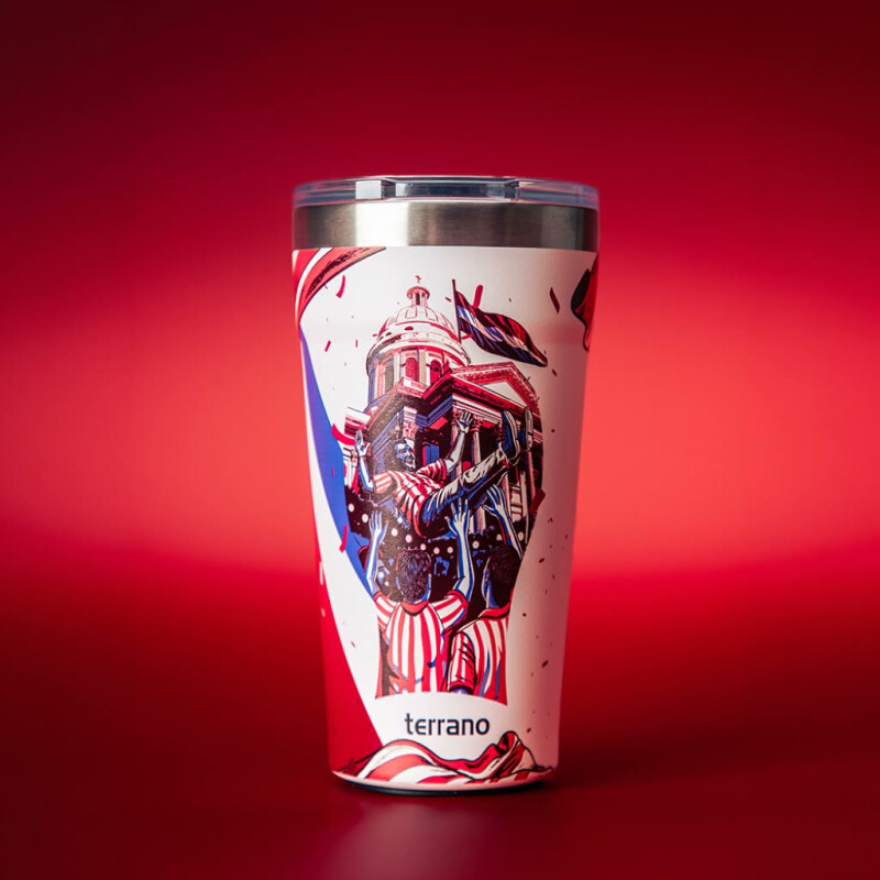 Vaso Terrano Hincha Paraguay 1 RT Panteon Vaso Terrano Hincha Paraguay 1 RT Panteon