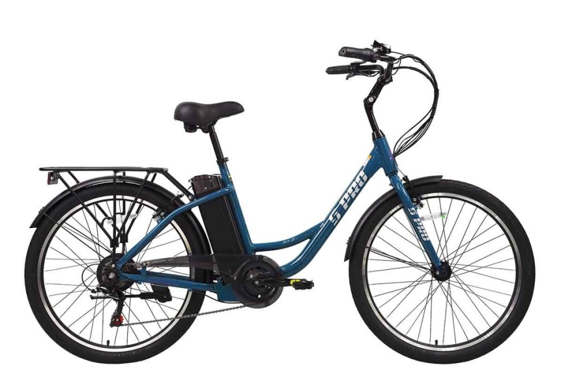 BICICLETA ELECTRICA S-PRO E-STRADA - TURQUESA 