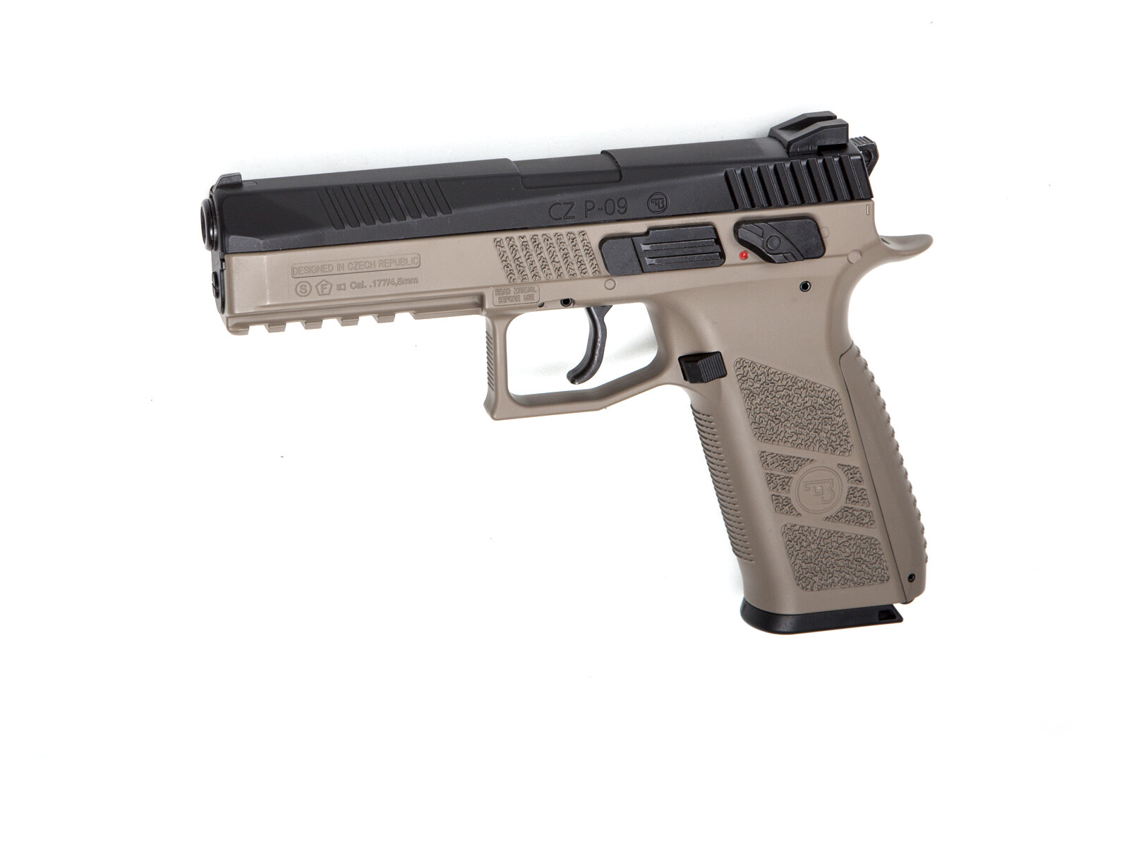 Pistola Cz P-09 Con Blowback A Co2 4,5mm DualTone - ASG - DT-FDE 