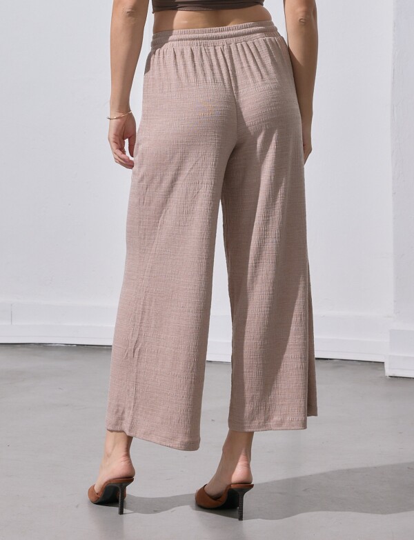 Pantalon Pull On TOSTADO