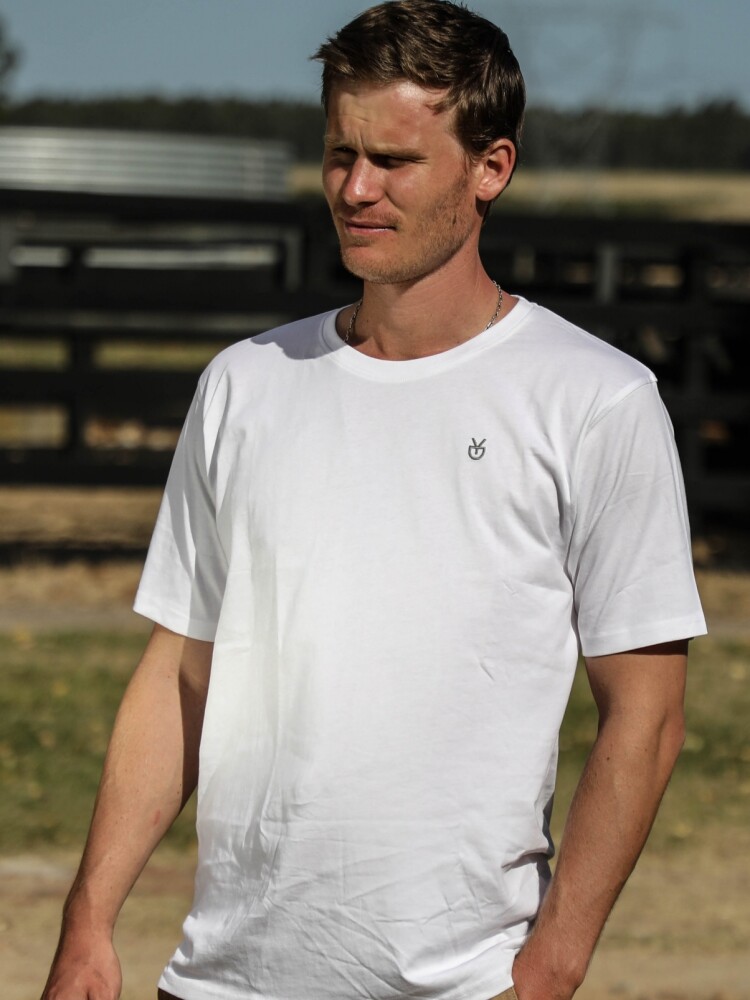 Remera algodón Blanca