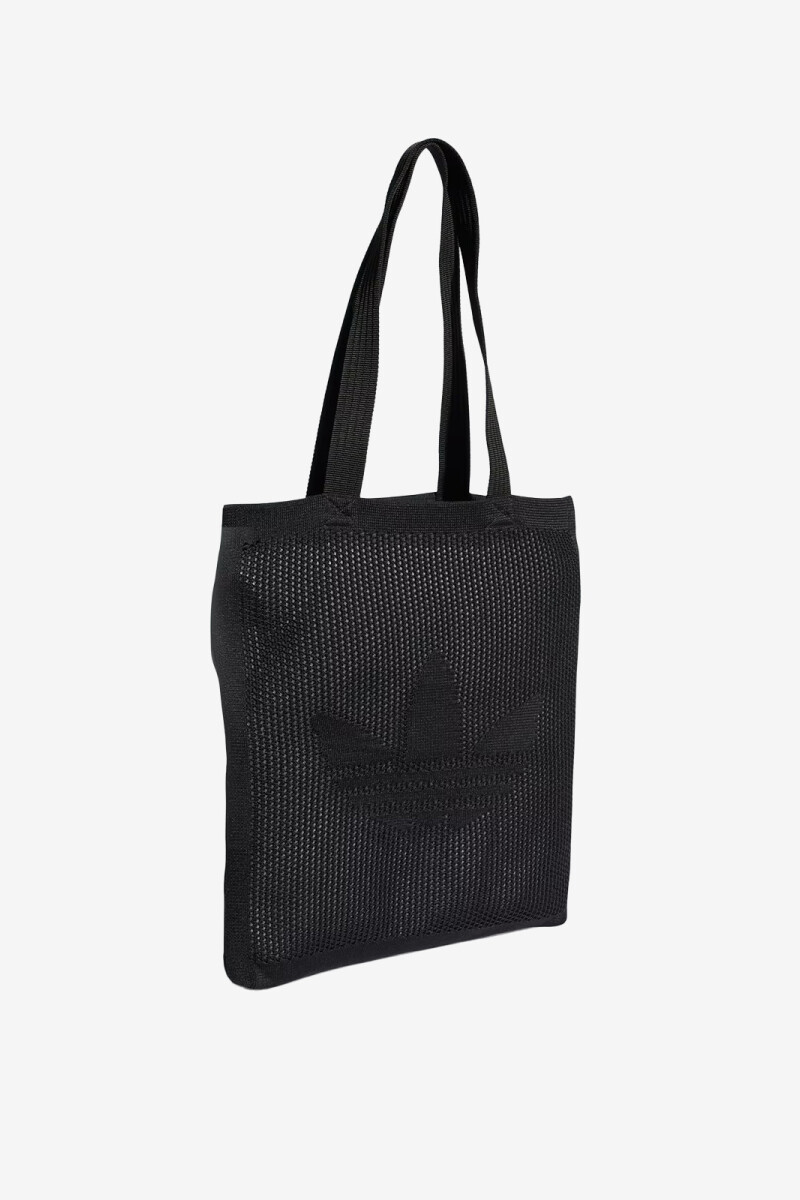 BOLSO TOTE DE CROCHET Negro