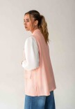 Chaleco de Lino eterna rosa