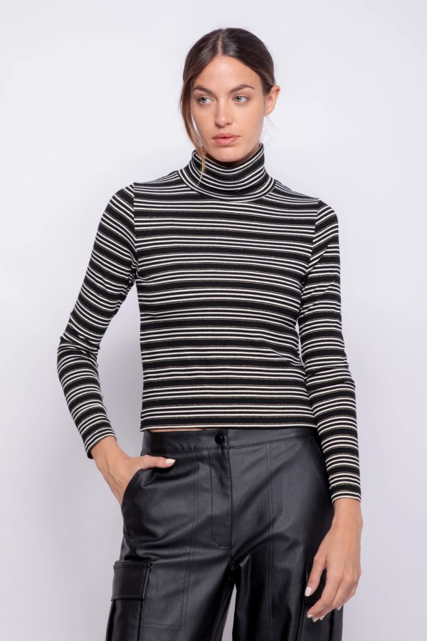 POLERA CIELO Negro