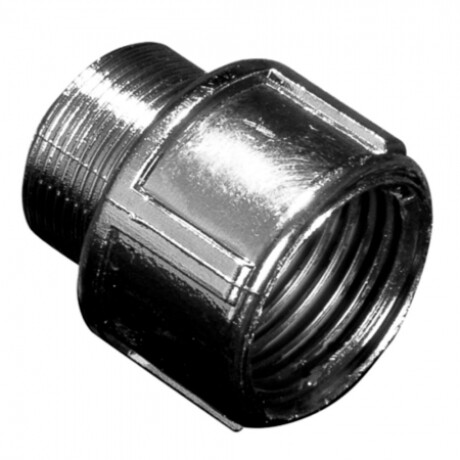 GINYPLAS ADAPTADOR PARA FLOR CROMADO DE ABS Ginyplas Adaptador Para Flor Cromado De Abs