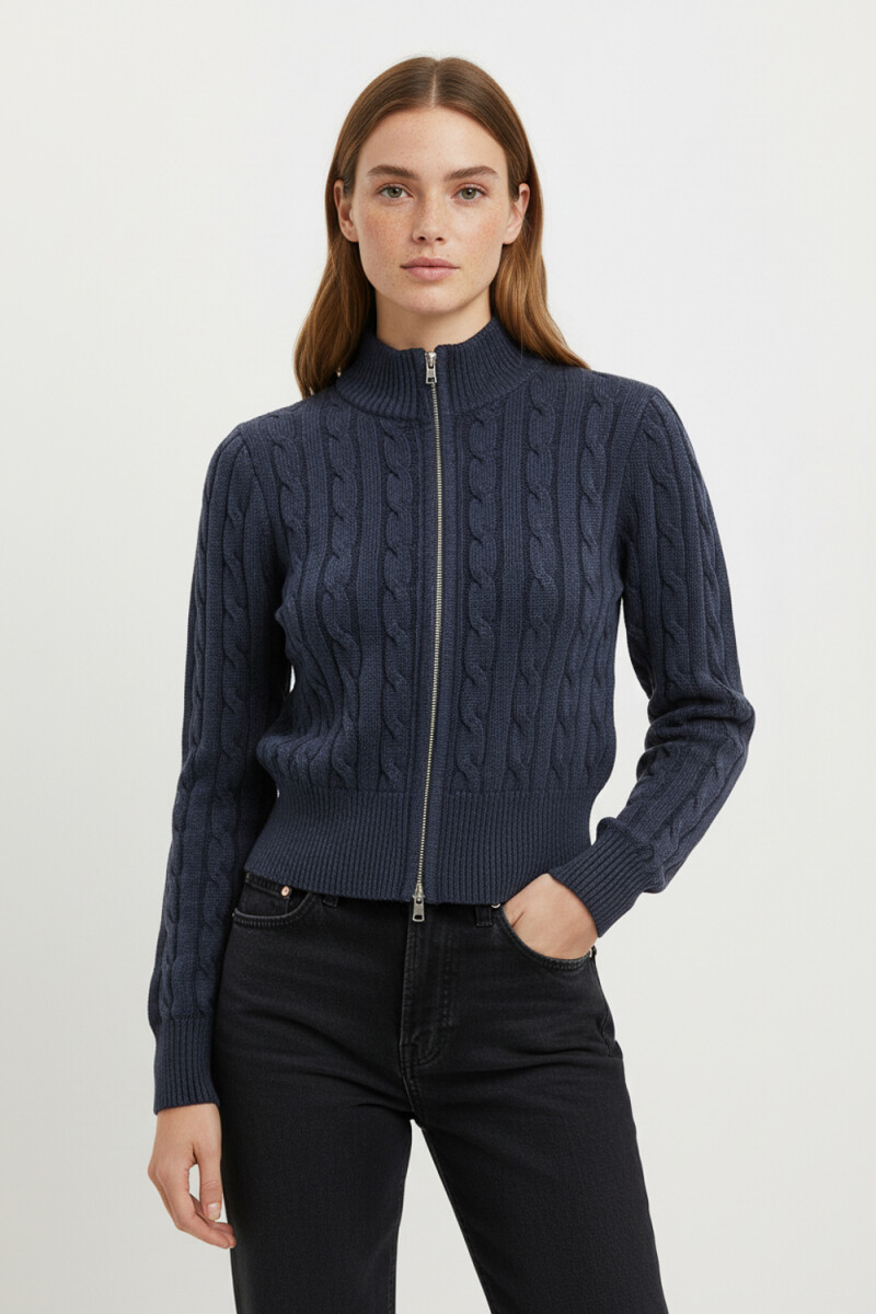 Saco Belvain - Azul Piedra 