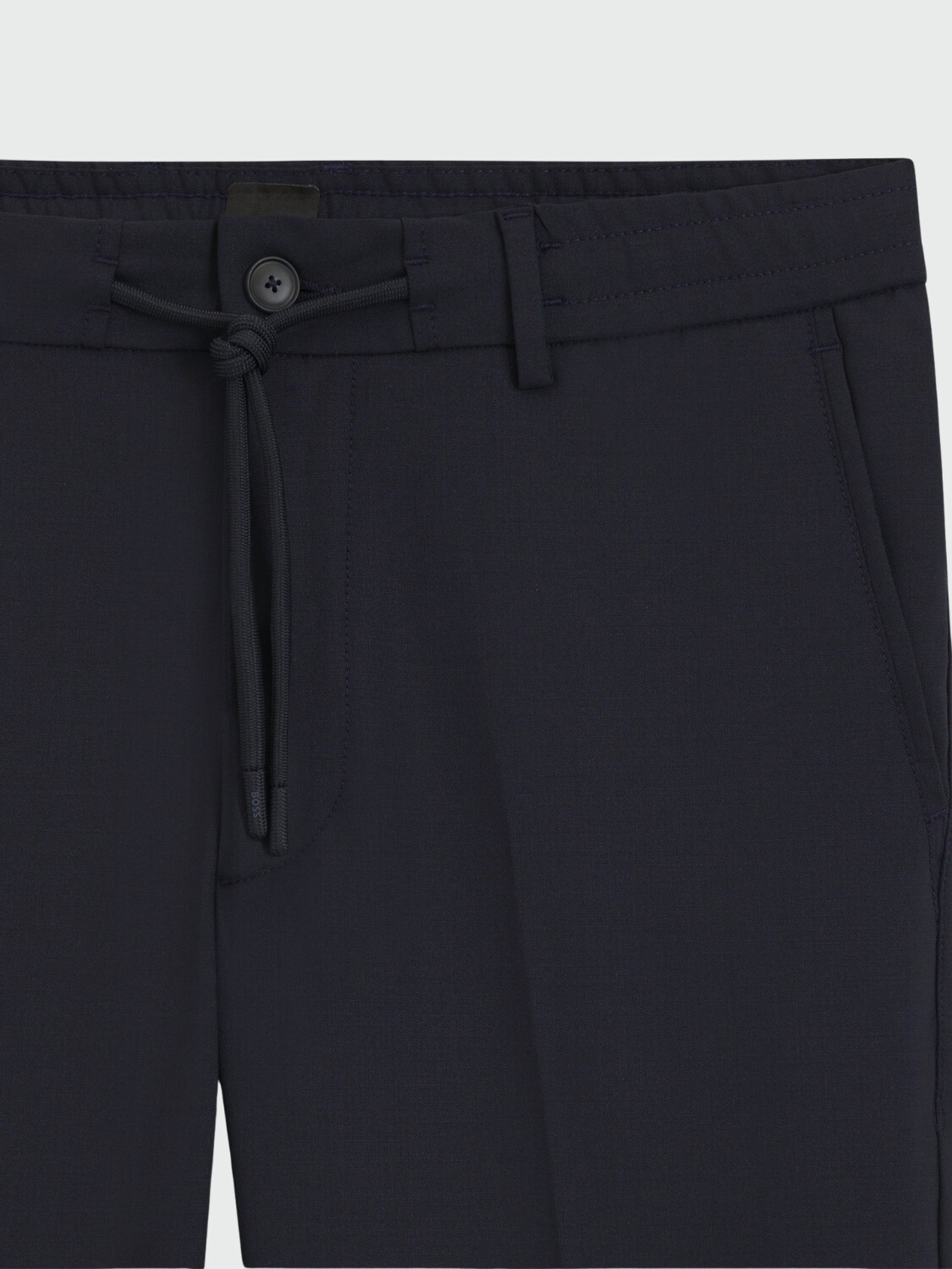 BOSS - Pantalones Modern Fit Azul Oscuro