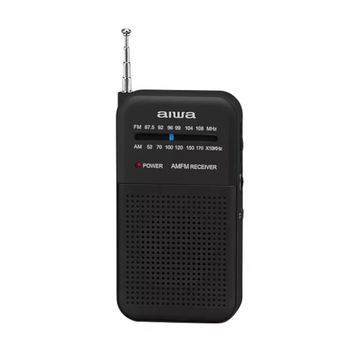 Radio Analógico Am Fm Portátil Aiwa Awfml1 0,4w - NEGRO 
