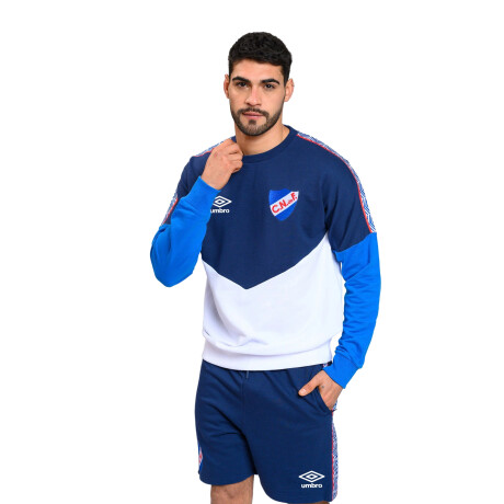 BUZO RIBBON NACIONAL OFICIAL White/Blue/Navy