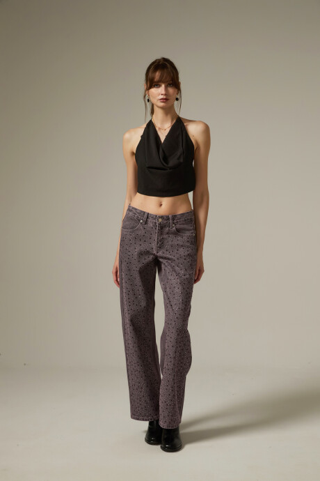 Pantalon Nerai Gris Medio