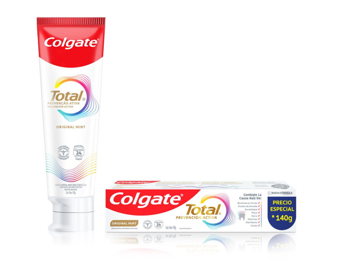 COLGATE CR . DENTAL ORIGINAL MINT 140 GR — Farmacenter