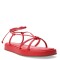 Sandalias de Mujer Miss Carol SINF con tiras para atar Rojo