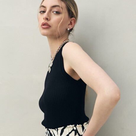 TOP GLORIA Negro