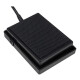 Pedal Sustain Metalico Teclado Piano Universal Teclado Negro