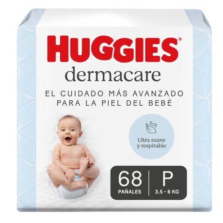 Pañales Huggies Dermacare Talle P 68 Unidades Pañales Huggies Dermacare Talle P 68 Unidades