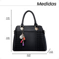 Bolso Cartera de Hombro y de Mano de Lujo Negro