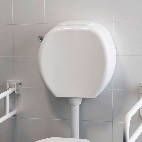 DEPOSITO DE COLGAR ESPACIO BLANCO BRILLO LOZA SANITARIA BAÑO 000